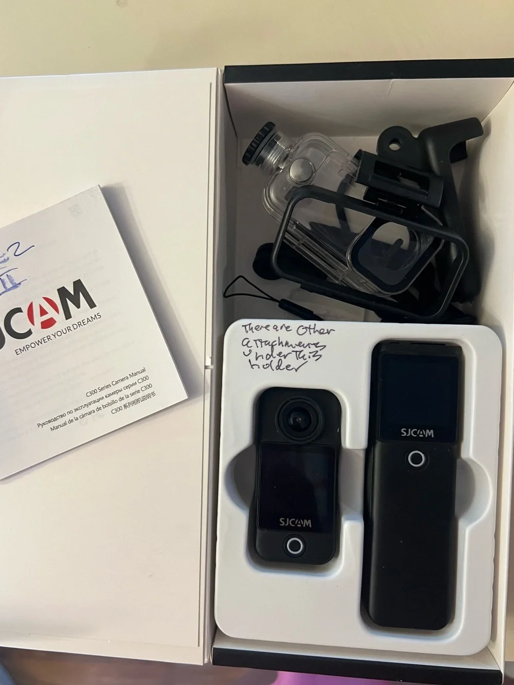 SJCAM C300 Action Camera in Black New in box